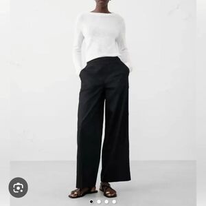 Banana Republic Knit Wide Leg High Waist Pant Size M